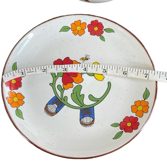 Vintage Interpur Children's Dish Set  Plate And Bowl Only Missing Mug - Picture 5 of 6